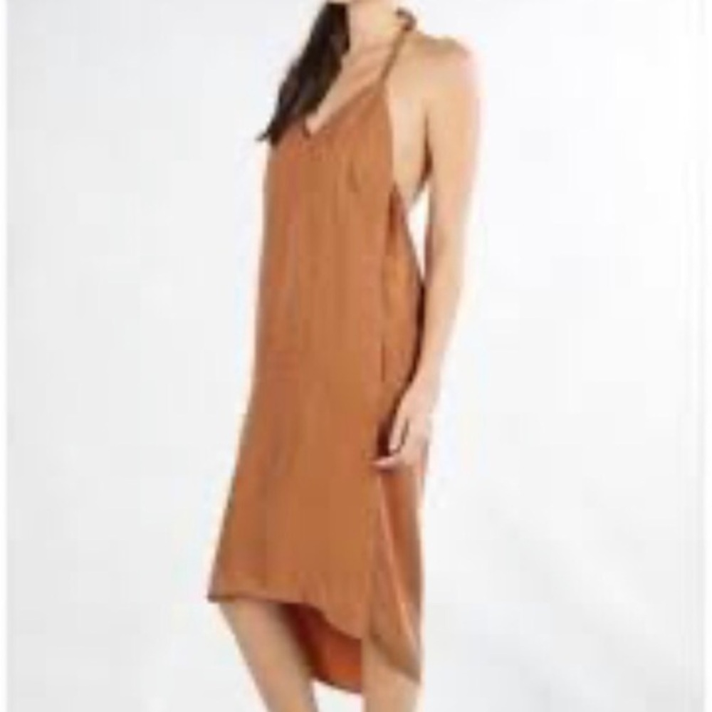 Lovestitch Rust Halter Dress